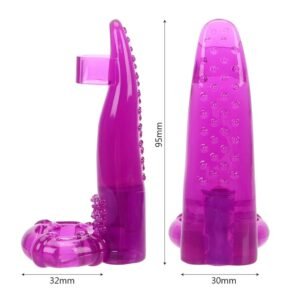IKOKY Penis Rings Vibrating Cock Ring Clitoris Stimulate Tongue Licking Massager Tongue Vibrator Erotic Sex Toys for Couples