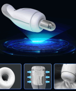 Real Sucking Masturbator Male Blowjob Masturbators With Strong Suction Powerful Vibrating Sex Toys For Men Masturbation Cup