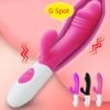 G Spot Dildo Rabbit Vibrator for Women Powerful Dual Silicone Female Vagina Clitoris Stimulator Massager Sex Toy for Women Adult 6 31790-dda7e2.jpeg