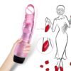 Crystal Silicone Realistic Big Dildo Super Vibration G Spot Vibrator Stimulator MultiSpeed Massage Wand Adult Toys for Women 7 57462-21120f.jpeg
